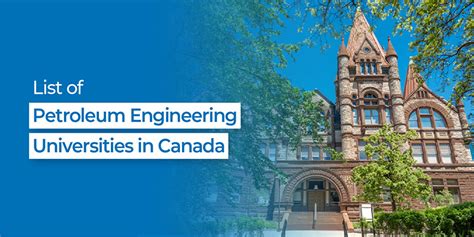 petroleum engineering courses in canada
